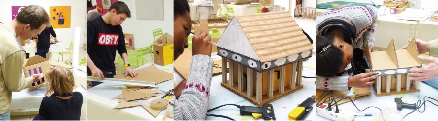 Construire en carton&copy; Les Ateliers YouDo