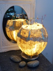 Lampe en papier&copy; Les Ateliers YouDo