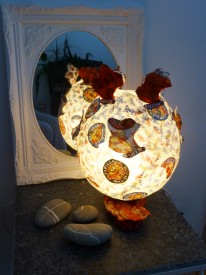 Lampe en papier&copy; Les Ateliers YouDo
